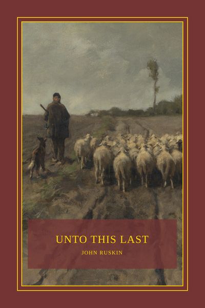 Unto This Last Cover